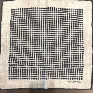 Ermenegildo Zegna Wool and Cashmere Pocket Square